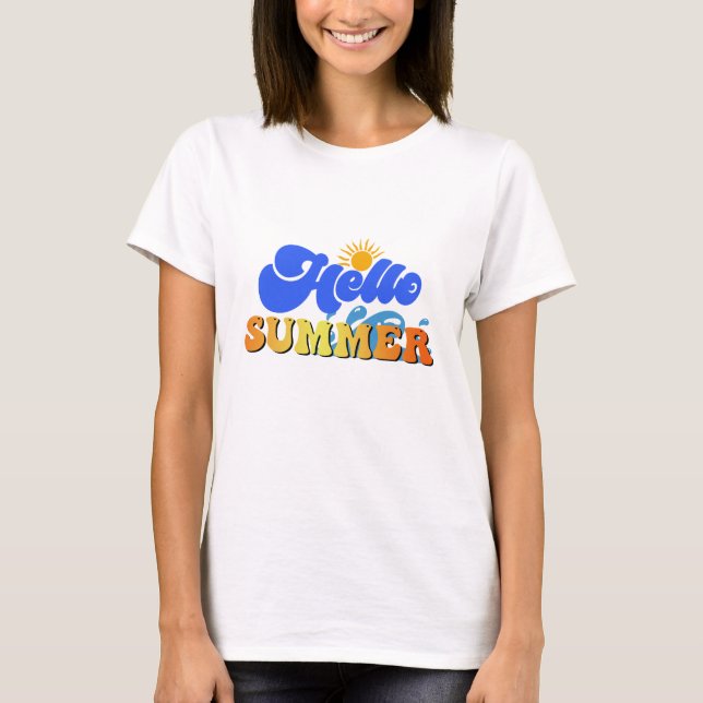 Camiseta Olá Summer (Frente)