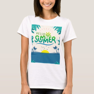 Camiseta Olá Summer