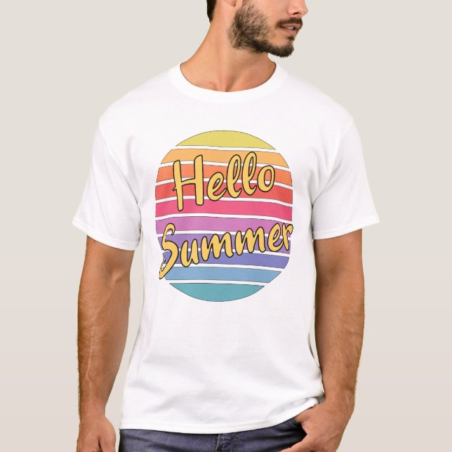 Camiseta Olá Summer (Frente)
