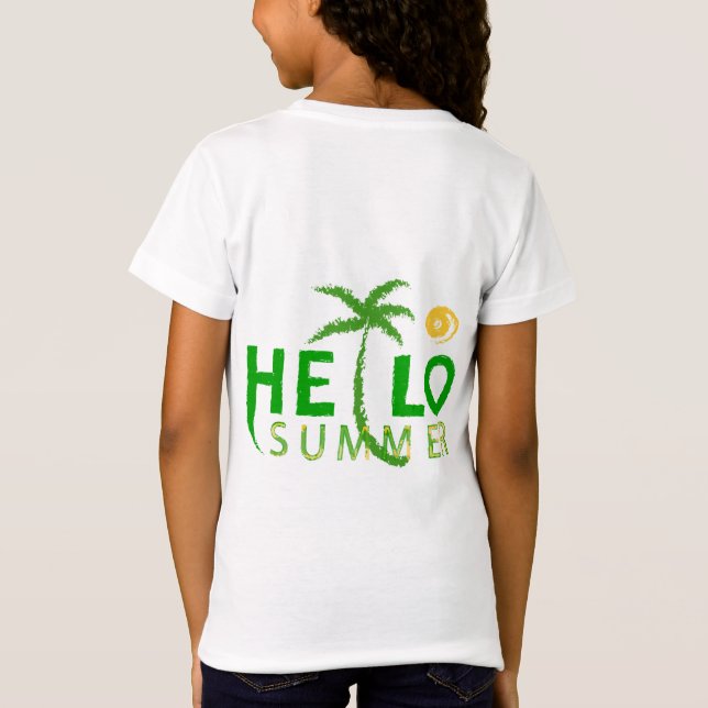 Camiseta Olá Summer (Verso)