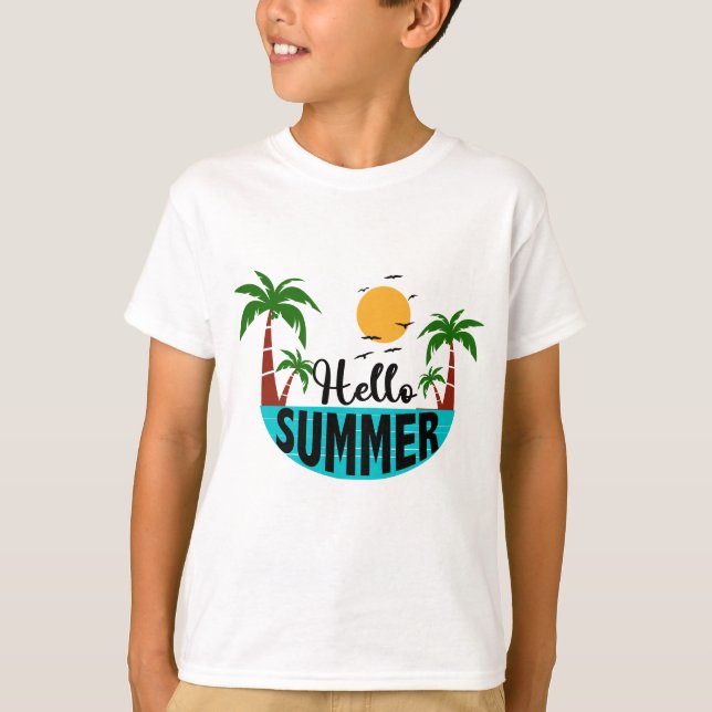 Camiseta Olá Summer (Frente)