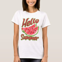 Olá Summer | Aquarela Design de melancia