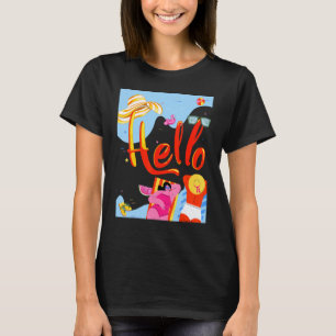 Camiseta Olá Summer Bikini Time Slipper Flamingo Melon Ba