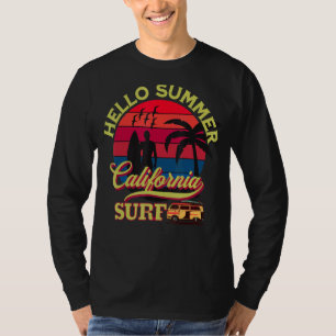 Camiseta Olá Summer California Dreaming Surf Beach
