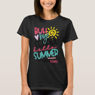 Camiseta Olá Summer Happy No Dia Passado Da Faculdade, Tcha
