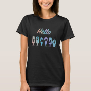 Camiseta Olá Summer Heat Colorful Sorvete Popsicle Girl