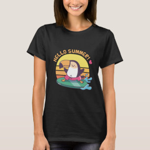 Camiseta Olá Summer, Toucan no Surfboard