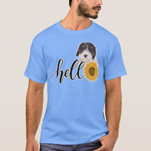 Camiseta Olá Sunflower Sealyham Terrier