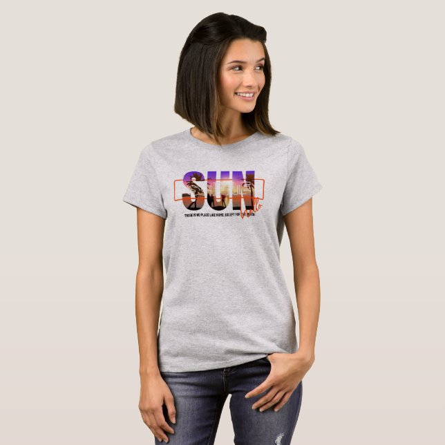Camiseta Olá Sunshine | Mulheres (Frente Completa)