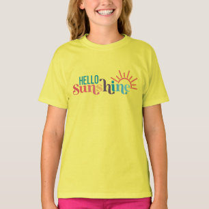 Camiseta Olá Sunshine Summer Beach Lake