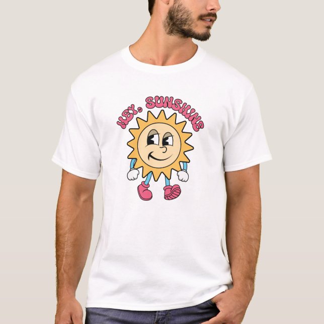 Camiseta Olá, Sunshine - Summer Vibes (Frente)