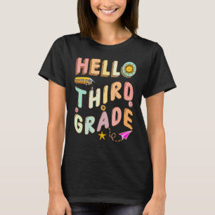 Camiseta Olá Terceira Série Professor de História Bonito Pr