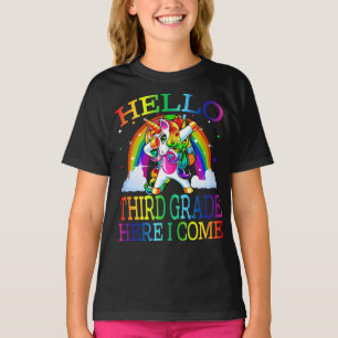 Camiseta Olá, Terceiro Grau, Vim Unicorn