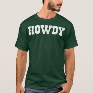 Camiseta Olá! Tipografia Minimalista Engraçado País Ocident