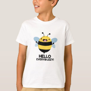 Camiseta Olá, Todos Engraçados Bee Pun