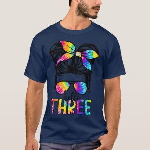 Camiseta Olá, três merdas. Tenho três anos.
