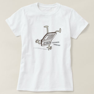 Camiseta Olá (truque de calculadora invertido) Retro engraç