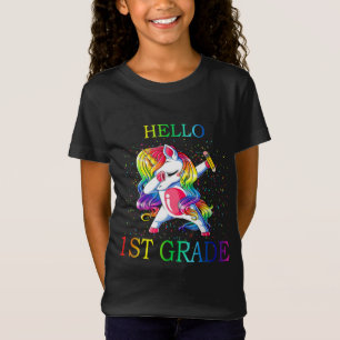 Camiseta Olá, Unicórnio do Grau 1rua