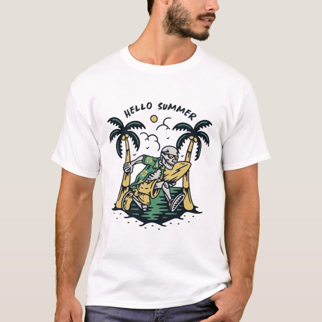Camiseta Olá Verão (Frente)