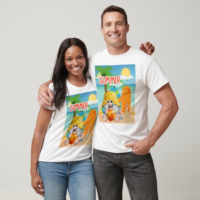 Camiseta Olá verão (Unissex)