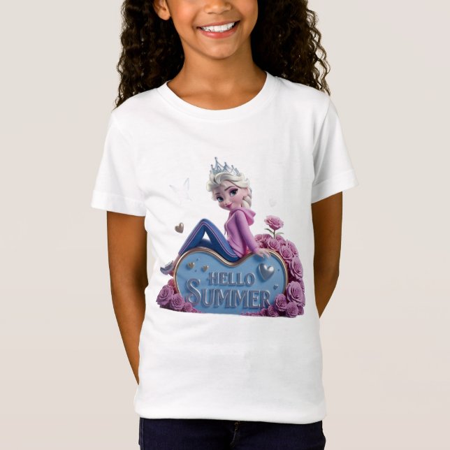 Camiseta Olá verão  (Frente)