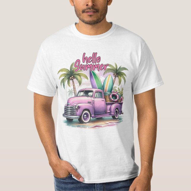 Camiseta Olá verão (Frente)