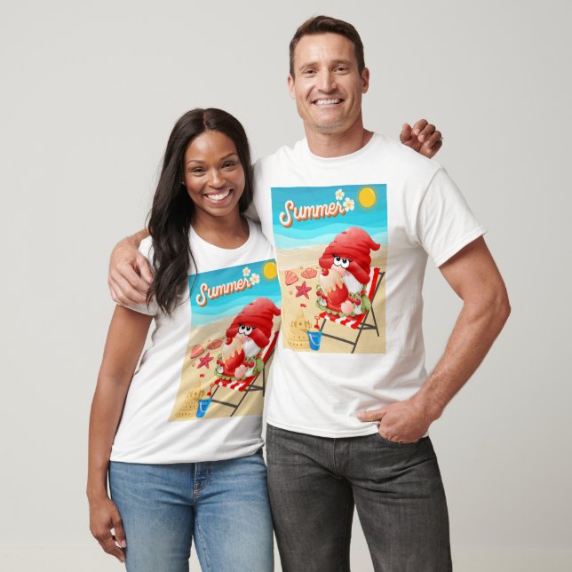 Camiseta Olá verão (Unissex)
