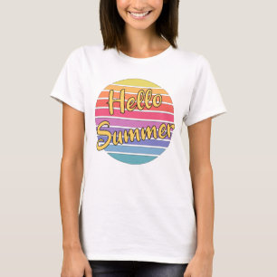 Camiseta Olá Verão