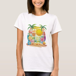 Camiseta Olá Verão