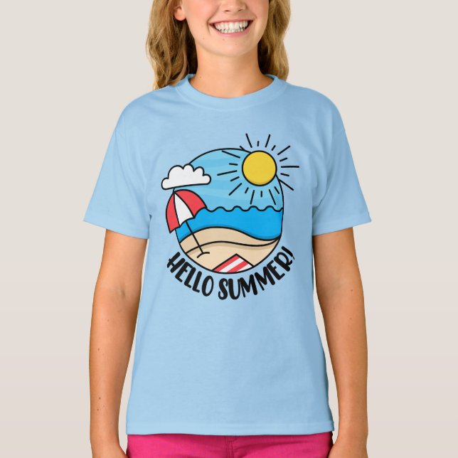 Camiseta Olá Verão 2 (Frente)