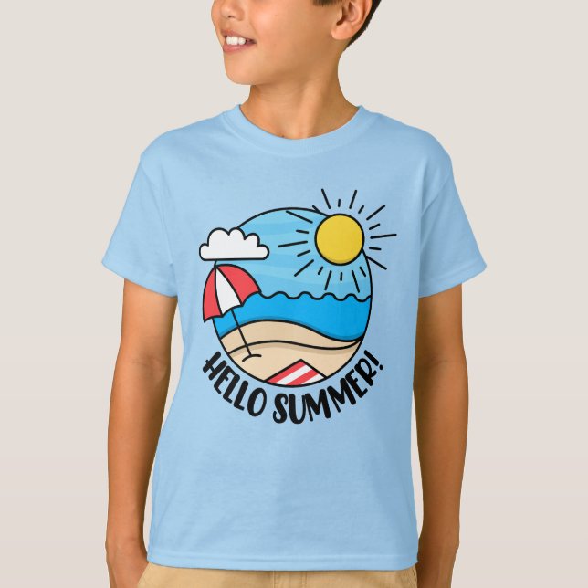 Camiseta Olá Verão 2 (Frente)