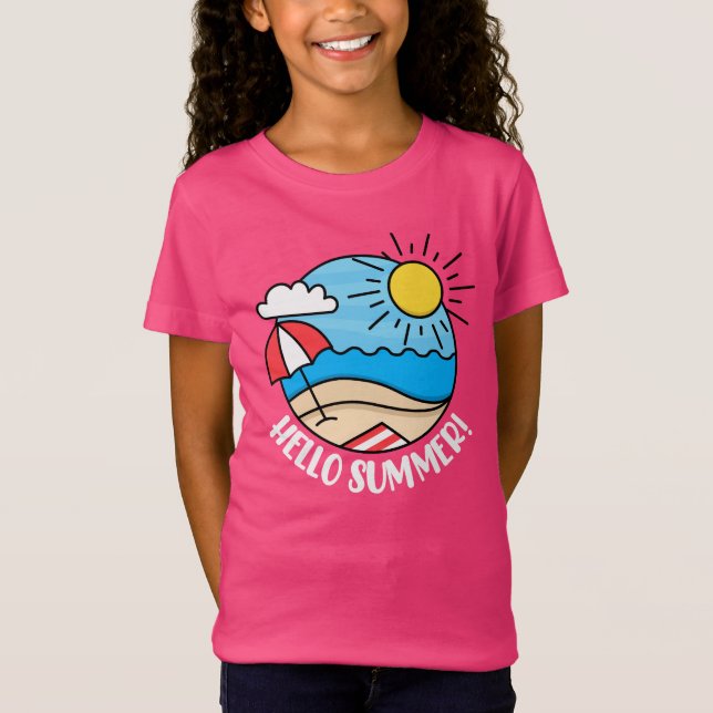 Camiseta Olá Verão 2 (Frente)