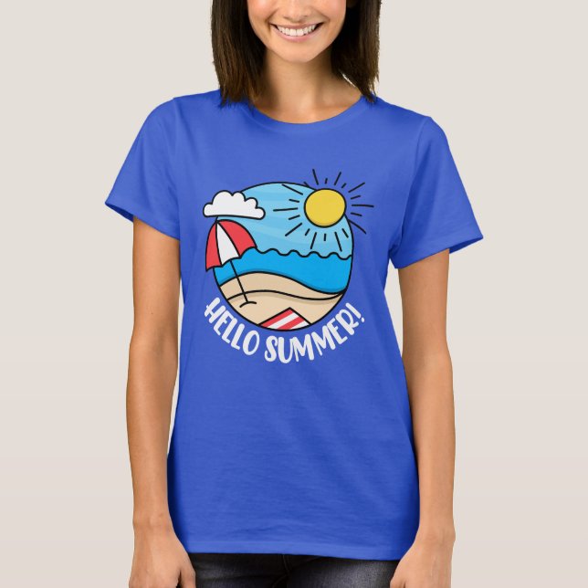Camiseta Olá Verão 2 (Frente)