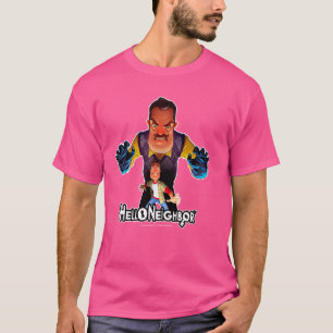 Camiseta Olá Vizinho - Designs Relacionados ao Jogo  1