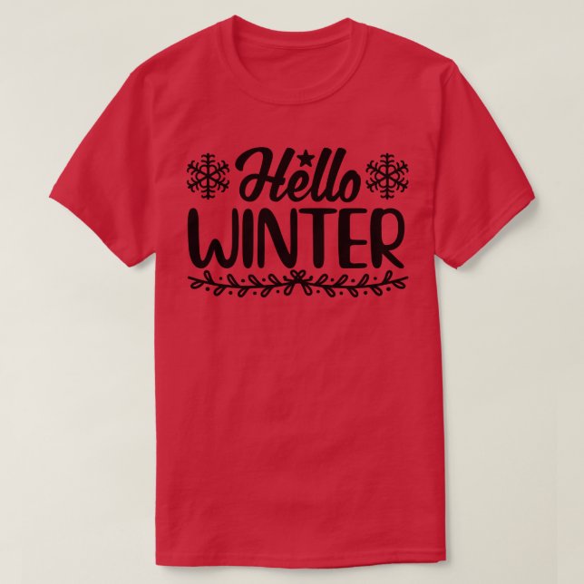 Camiseta Olá Winter 4 (Frente do Design)