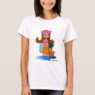 Camiseta Olá! zorras: Huli e amigos