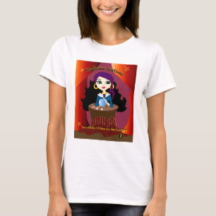 Camiseta Olá! zorras: Senhora Fortuna
