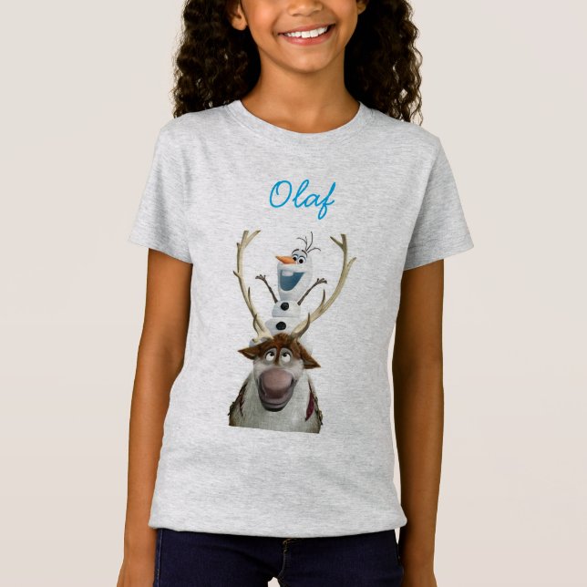 Camiseta Olaf congelado (Frente)