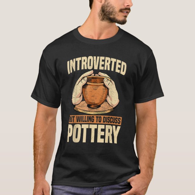 Camiseta Olaria Ceramista Oleiro Arte em Barro Introdução (Frente)