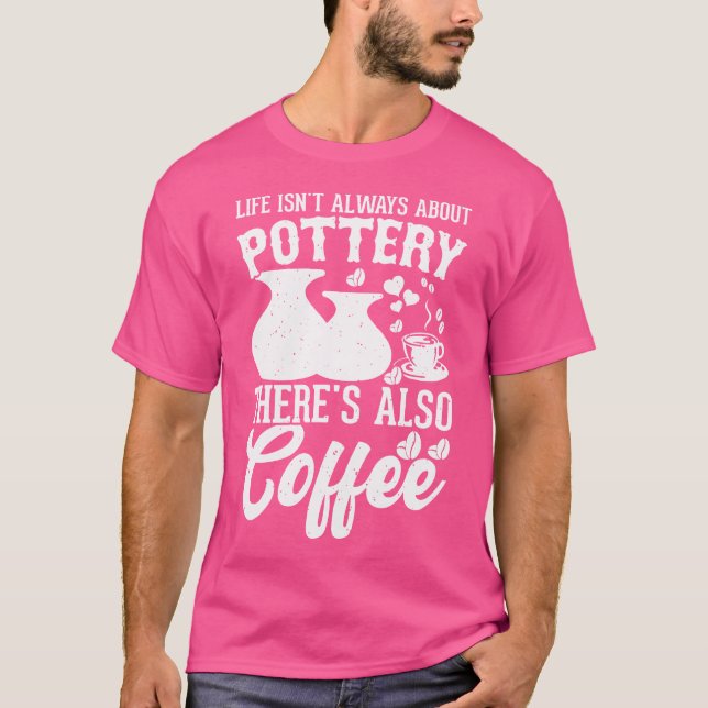Camiseta Olaria de Café Argila Cerâmica Artesanal Artista O (Frente)