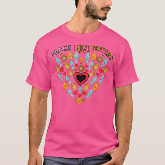 Camiseta Olaria de Paz e Amor Artista de Argila Amante de C