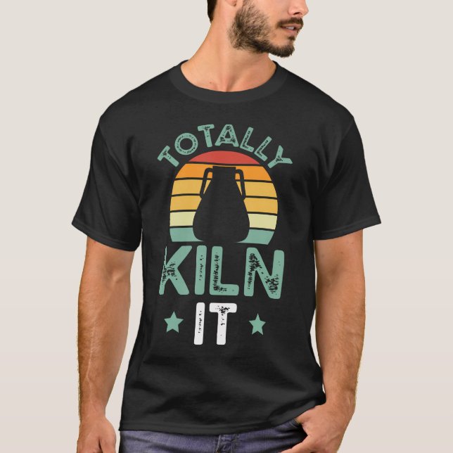 Camiseta Olaria Totalmente Forno Isso Oleiro Divertido Cerâ (Frente)
