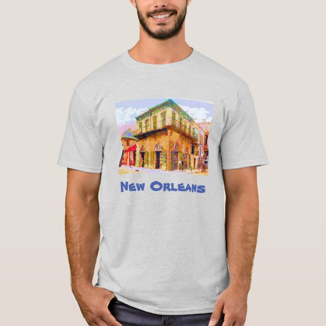 Camiseta Old Absinthe House, Nova Orleans (Frente)