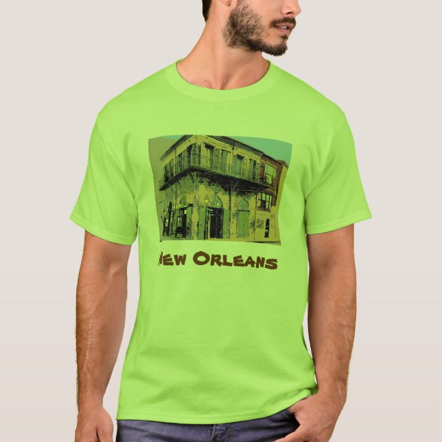 Camiseta Old Absinthe House, Nova Orleans (Frente)