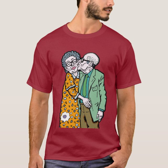 Camiseta Old Age Happiness (Frente)