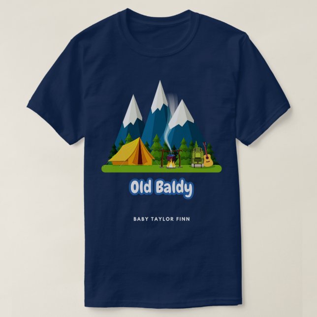 Camiseta Old Baldy (Frente do Design)