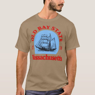 Camiseta Old Bay State Massachusetts