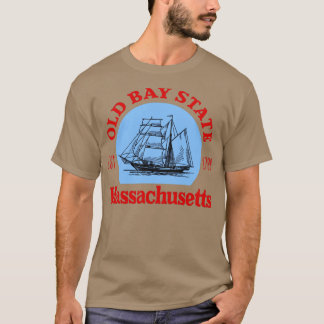 Camiseta Old Bay State Massachusetts