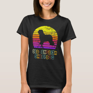 Camiseta Old English Sheepdog - Mulheres Old English Sheepd