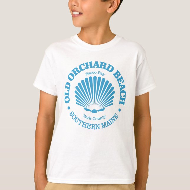 Camiseta Old Orchard Beach (concha) (Frente)